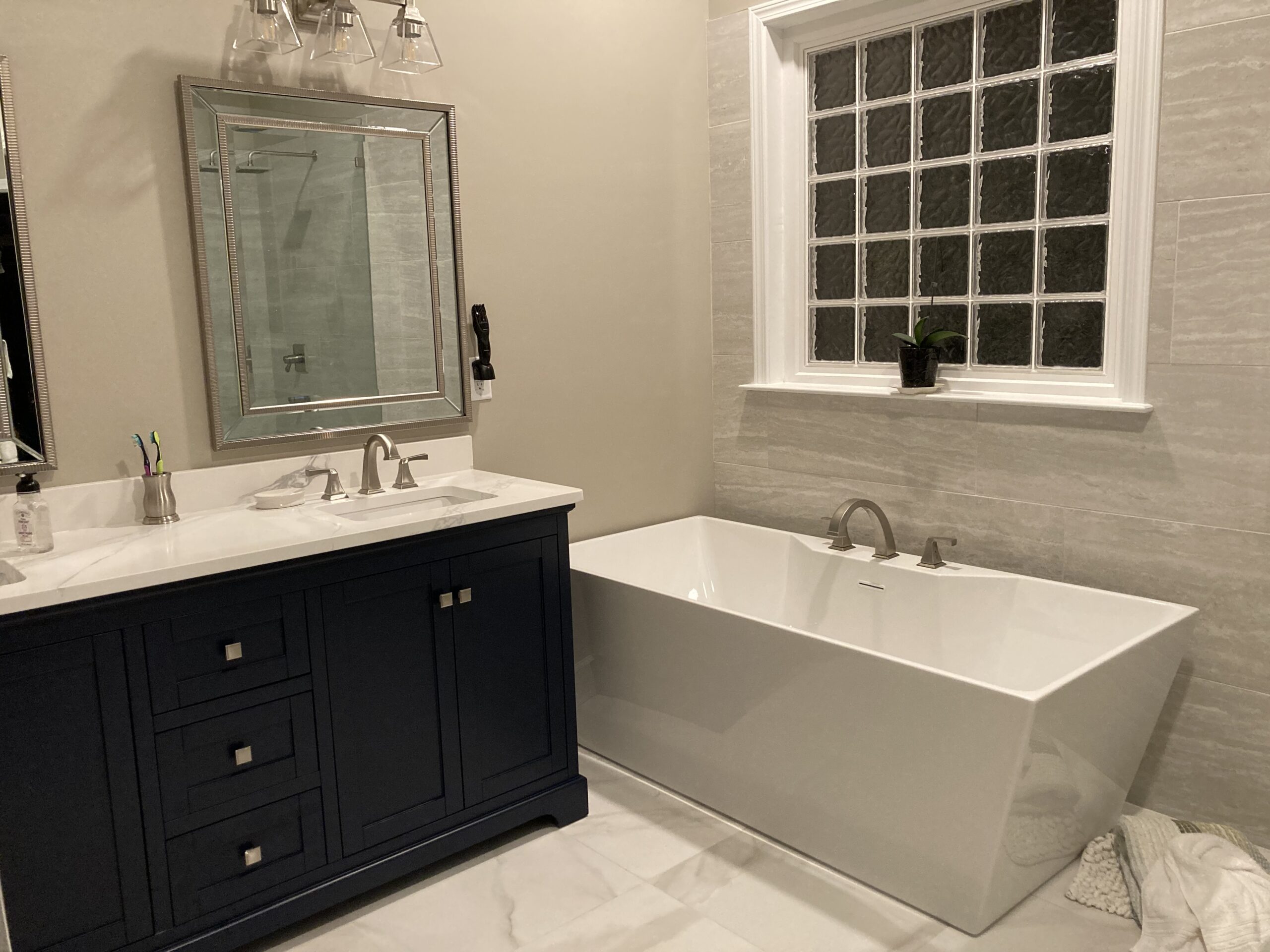 Bathroom renovation plumbing Charlotte NC